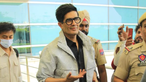 Manish Malhotra Arrives In Delhi For Parineeti Chopra's Engagement