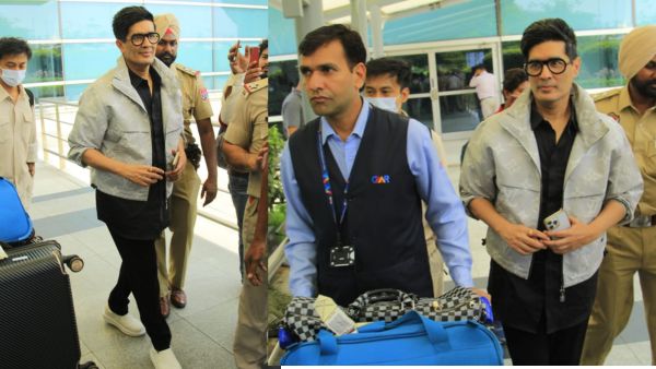 Fashion Designer Manish Malhotra Lands In Delhi Ahead of Parineeti-Raghav’s Engagement