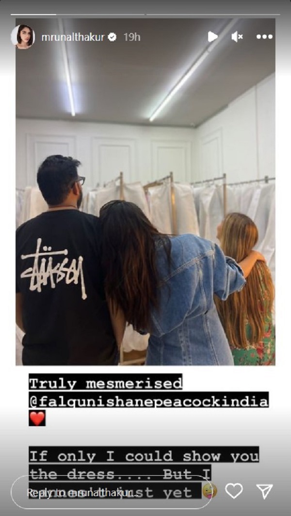 Mrunal Thakur Is ‘Mesmerised’ By Her Cannes Debut Outfit