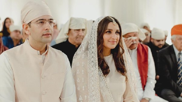 Parineeti Chopra's Father Gets Emotional During Her Engagement Ceremony With Raghav Chadha