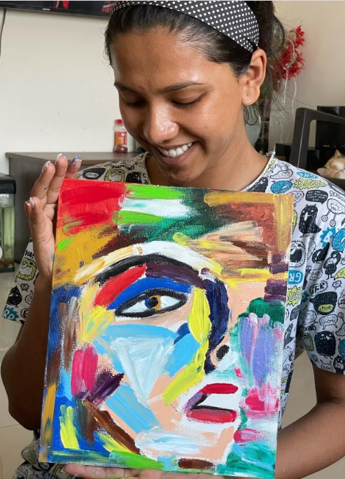 EXCLUSIVE! Pooja Dey Showcases Her Artwork On Social Media