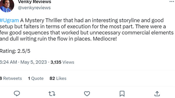 Ugram Twitter Review