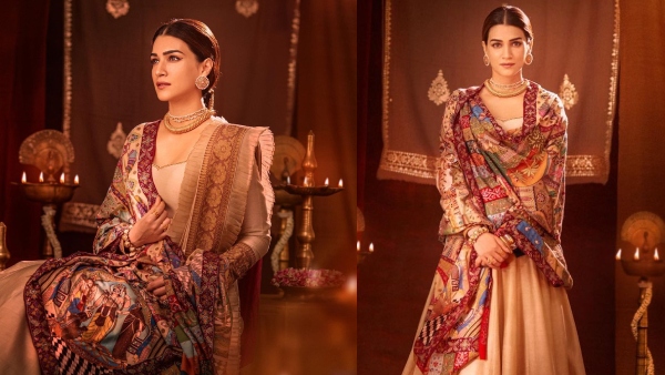 Kriti’s Pashmina Shawl From Adipurush Promotion Is EXPENSIVE