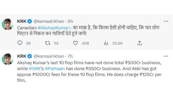 akshay kumar, krk akshay kumar, krk
