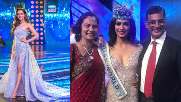 Manushi Chhillar Shares Moment She Made Her Father PROUD