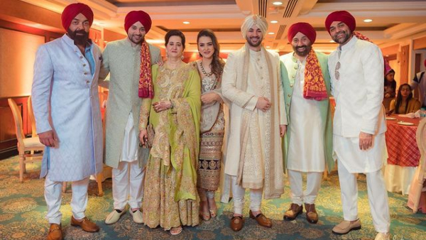 dharmendra, sunny deol, karan deol