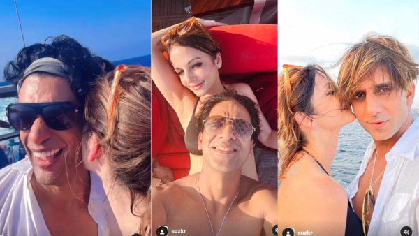 Sussanne Khan Arslan Goni Vacation Video