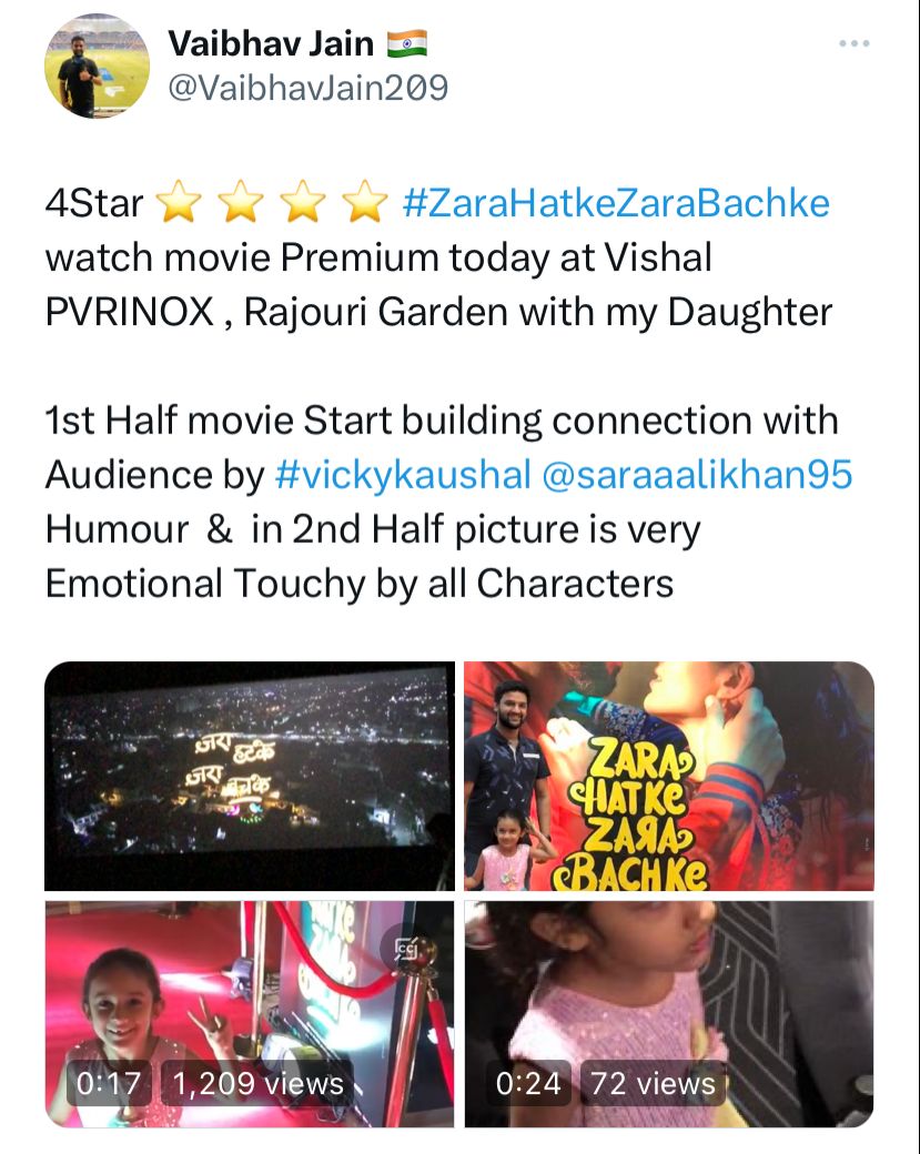 ZHZB Twitter Review: Fans Impressed With Vicky-Saras Film