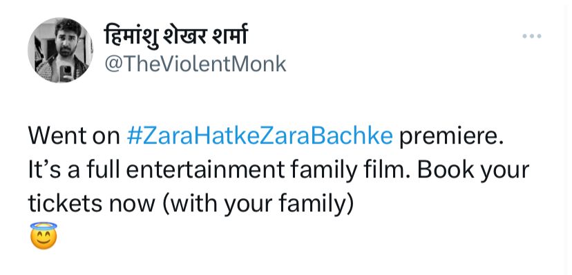 ZHZB Twitter Review: Fans Impressed With Vicky-Saras Film