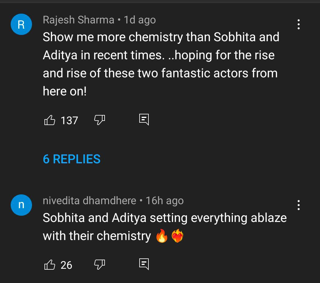 Sobhita Dhulipala Chemistry With Aditya Roy Kapoor 