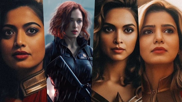 AI-Generated Images Of Indian Divas As Marvel Superhero