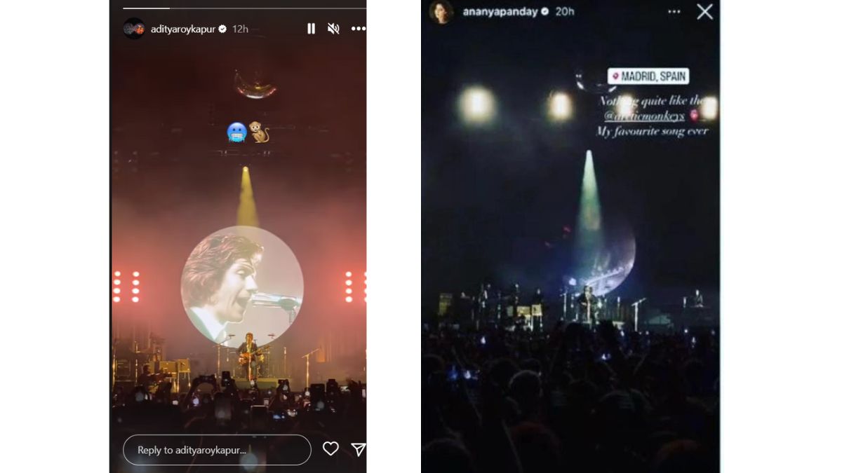 Ananya Panday-Aditya Roy Kapur Attend The Same Concert In Spain