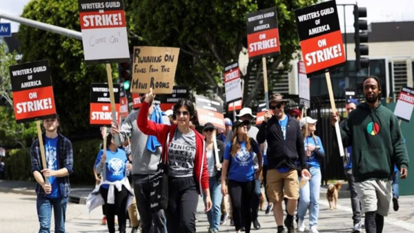 Hollywood Actors Join Writers In Historic Industrys Strike Hollywood Actors Join Writers In Historic Industrys Strike