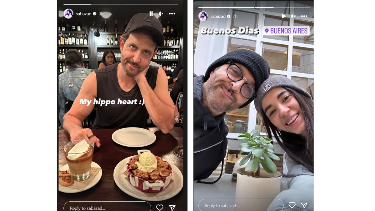 Hrithik Roshan Holidaying With GF Saba Azad In Argentina. Pics