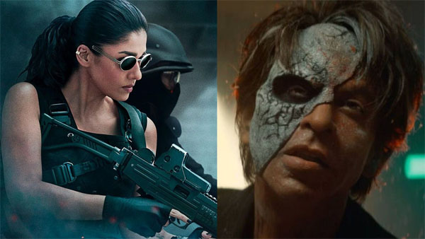 SRK Unveils The Stunning Poster Of Nayanthara In Jawan 