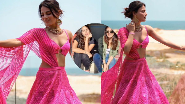 Radhika Madan Flaunts Toned Abs In Amit Aggarwals Neon Pink Lehenga, Sara Ali Khans REACTION Is Priceless Radhika Madan Flaunts Toned Abs In Amit Aggarwals Neon Pink Lehenga, Sara Ali Khans REACTION Is Priceless