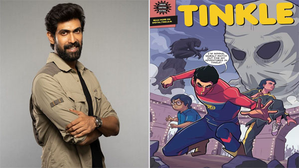 Rana Daggubati Joins Sophia Paul: Minnal Murali Comic Launch