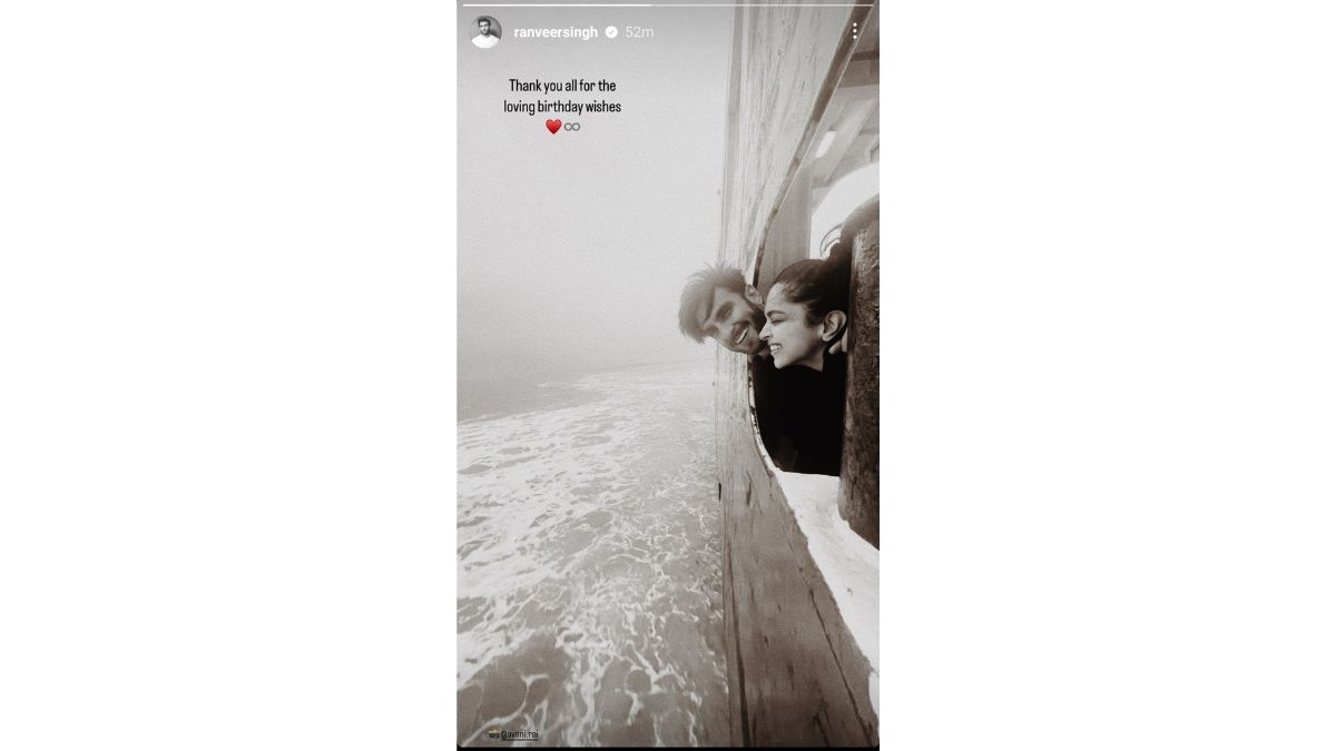 Ranveer Singh Drops A Pic With Wife Deepika Padukone Amid Divorce Rumours