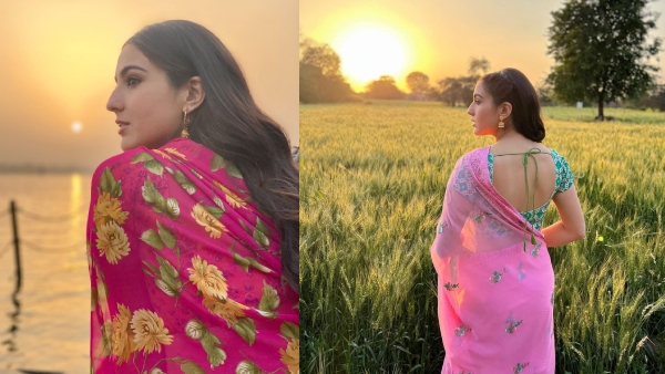 Sara Ali Khans Best Floral Saree Looks To Steal From ZHZB Sara Ali Khans Best Floral Saree Looks To Steal From ZHZB