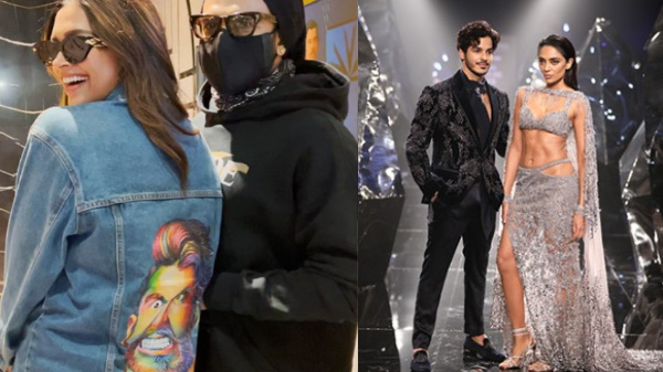 ENT Live Updates: Deepika Wears Jacket Ft Ranveer Singh 