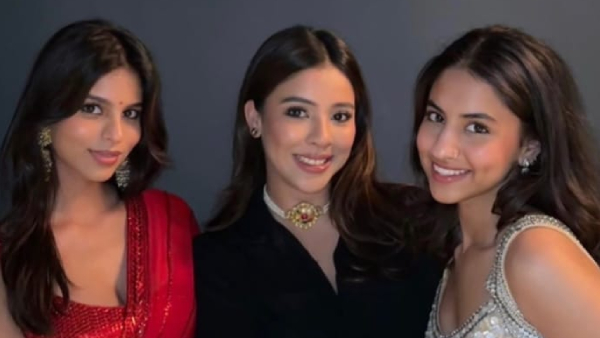 Suhana Khan Nails Desi Girl Look In A Saree