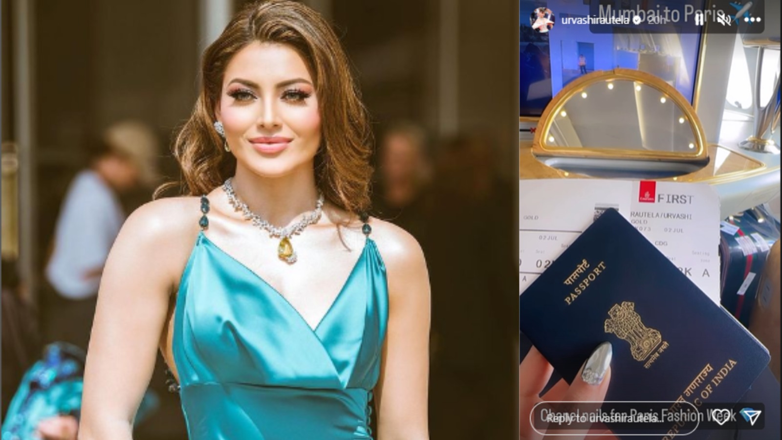 Urvashi Rautela Gets Stuck In Paris Before Paris Fashion Week Due To Riots