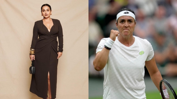 Vidya Balan Roots For Ons Jabeur At Wimbledon 
