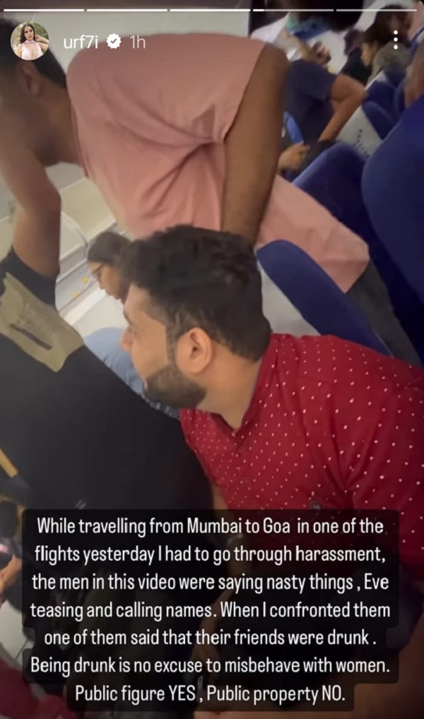 Urfi Javed Reveals Getting Harrased By Drunk Boys