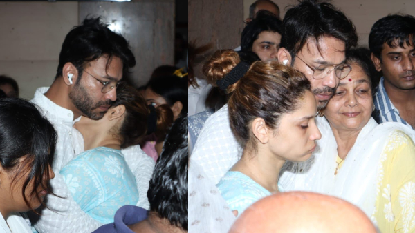 Ankita Cries Inconsolaby As She Pays Last Respect To Her Dad