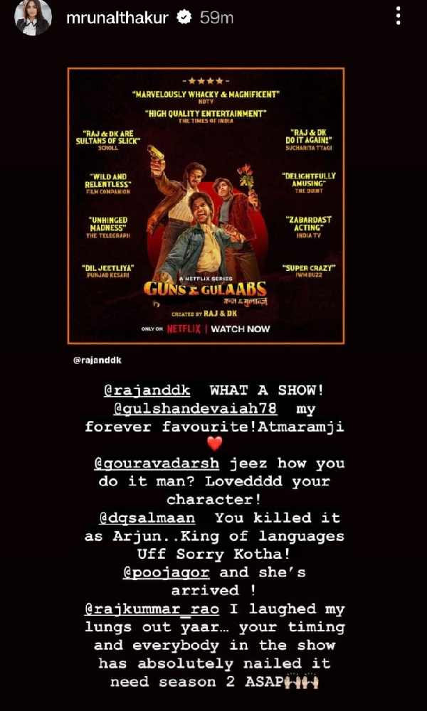 Gulaabs All The Way For Netflix’s Guns & Gulaabs