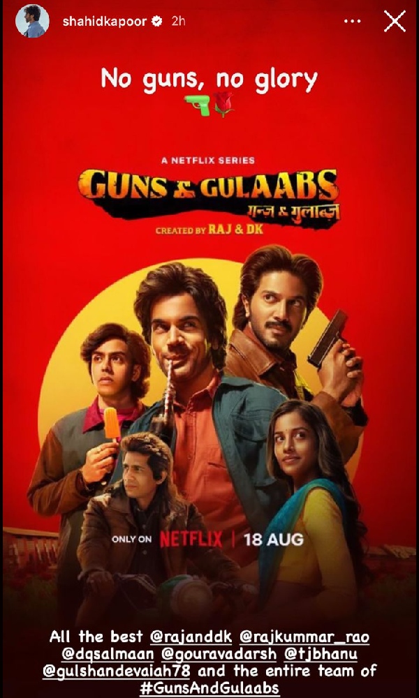 Gulaabs All The Way For Netflix’s Guns & Gulaabs