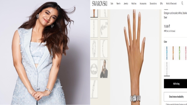 Keerthy Suresh In Swarovski Watch