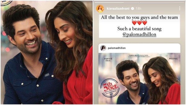 Kiara Advani Gives a Shoutout To Rajveer Deol & Palomas Dono Title Track