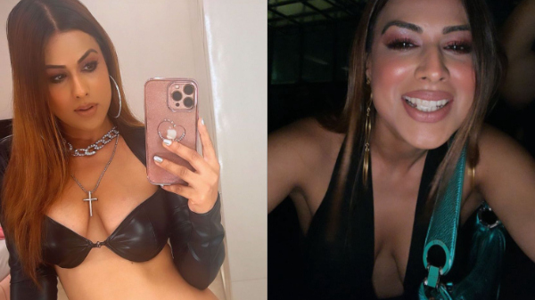 Nia Sharma Sizzles In A Racy Black Attire: VIDEO