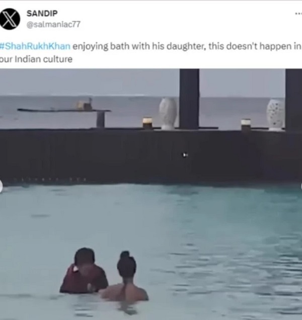 Man Shames SRKs Beach Day Out With Suhana In Bikini Man Shames SRKs Beach Day Out With Suhana In Bikini