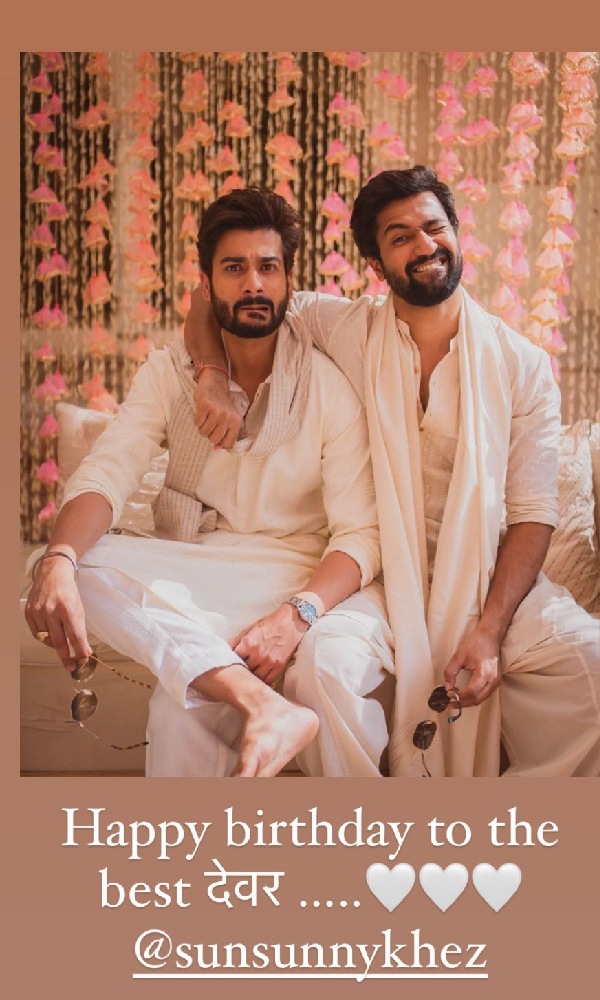 Katrina Kaif Pens The Sweetest Birthday Note For Devar Sunny Kaushal