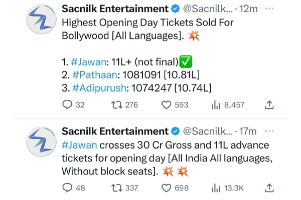 Jawan Advance booking Jawan Advance booking