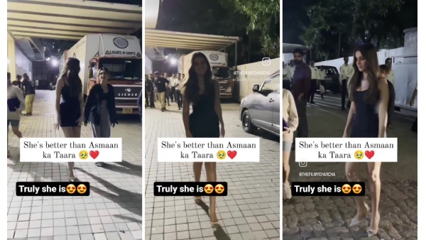 Tara Sutaria Stuns In Black Dress; Indian Paparazzi Declare 