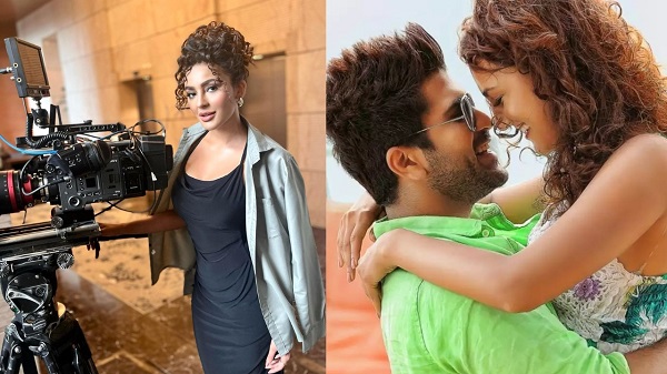 Seerat Kapoor & Co-Star Sharwanand Shoot For A Party Anthem Seerat Kapoor & Co-Star Sharwanand Shoot For A Party Anthem