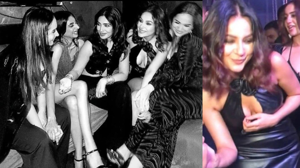 Shehnaaz Gill Suffers Oops Moment In Sexy Black Dress