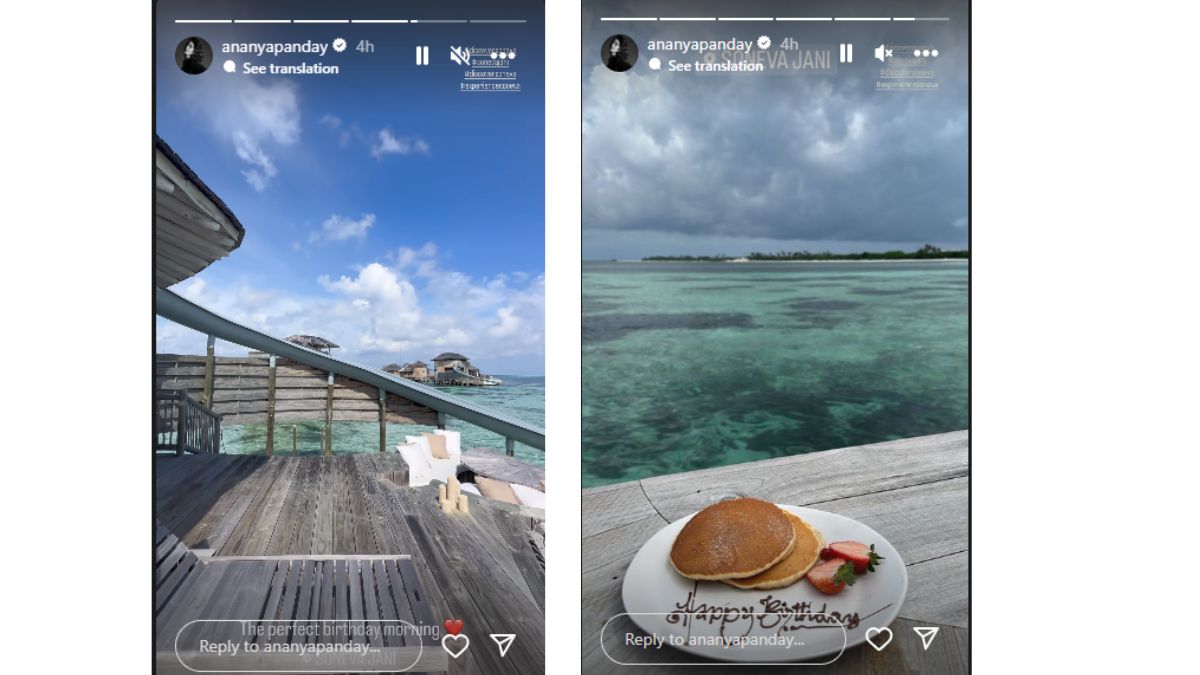 Ananya Panday Drops Serene Glimpses Of Her 25th Birthday From Maldives