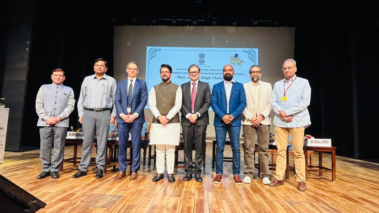 Hon’ble Minister Anurag Singh Thakur Unveils The Trailer of Bharat Hain Hum