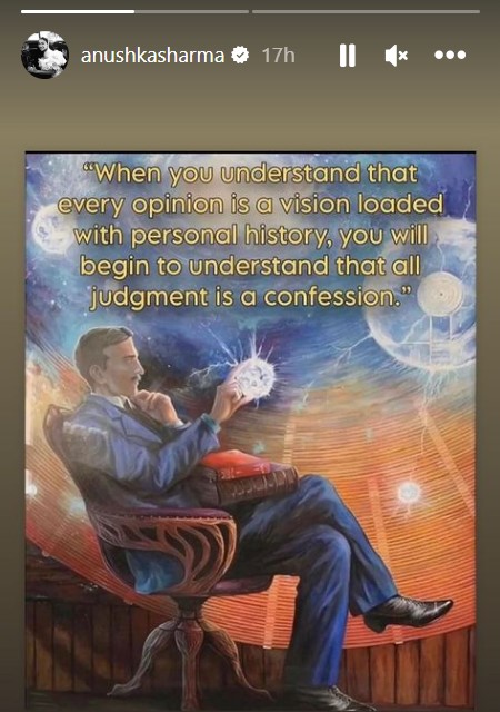 Anushka Sharma’s Cryptic Note Amid Pregnancy Rumours