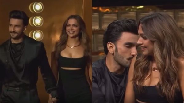 KWK 8 Promo: Ranveer Singh-Deepika Padukone Twin In Black
