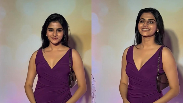 Avantika Dassani Stuns on the Red Carpet in a Purple Dress