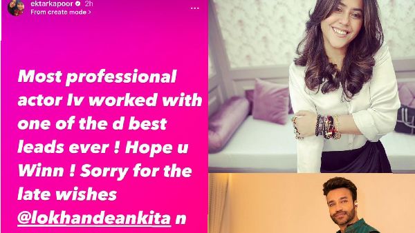 Ekta Kapoor Shows Her Support For Ankita Lokhande And Vicky 