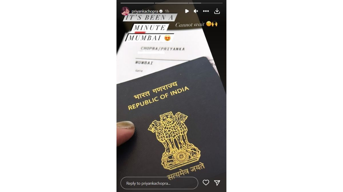 Priyanka Chopra Jets Off To India Ahead Of MAMI Festival