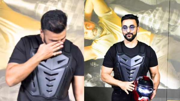 Raj Kundra Seen Without Mask