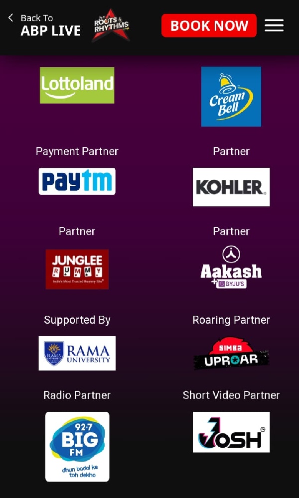 Josh Collaborates For Musical Evening Roots & Rhythms