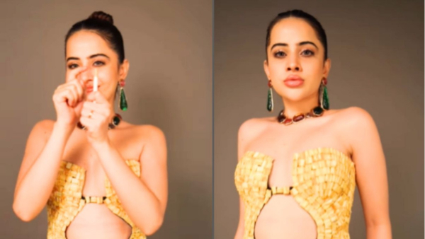 Urfi Javed Cigarette Outfit